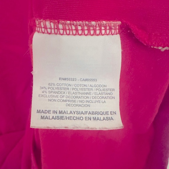 Nike dry fit cotton blend tee hot pink - Picture 5 of 5